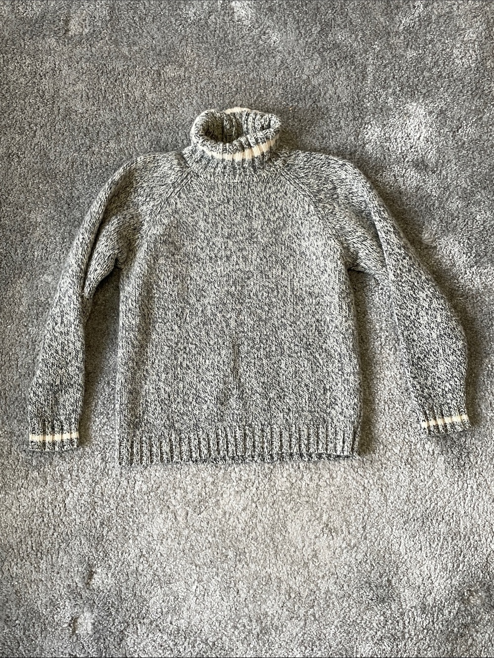 EC L.L. Bean Wool Blend Turtleneck Sweater - Size Small
